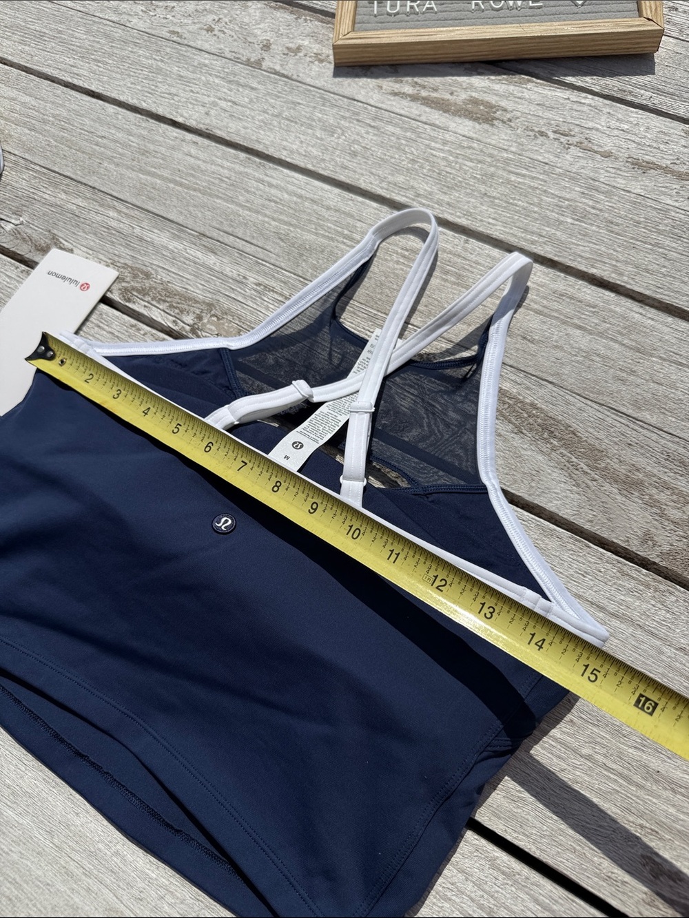Lululemon Ace Advantage Tennis Set Bundle White/Club Blue Size Medium NWT 🤍💙 - Picture 4 of 8